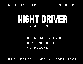 Play <b>Night Driver</b> Online